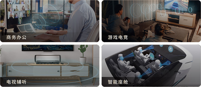 清聽聲學聚音屏技術(shù)應(yīng)用場景